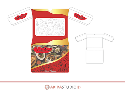 Take Away Box Packaging Template. asian food box design box packaging box packaging design design food package food packaging food packaging design indonesia indonesia designer indonesian packaging packaging design packagingdesign take away