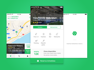 Padel App Design