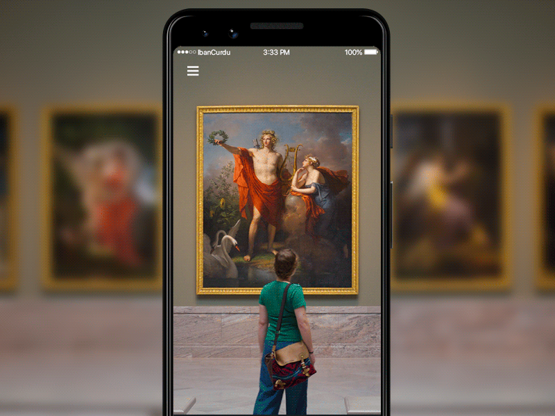 All Museum Audio Guide app audio audio guide camera concept ia museum paintings