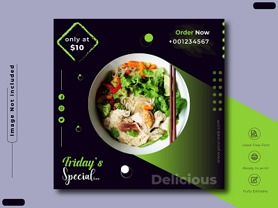 food social media insta post template bannercake bannercard bannerchange bannercreation bannerdeletras bannerdesain bannerjet bannerjogjamurah fastfood fastfoodbanner