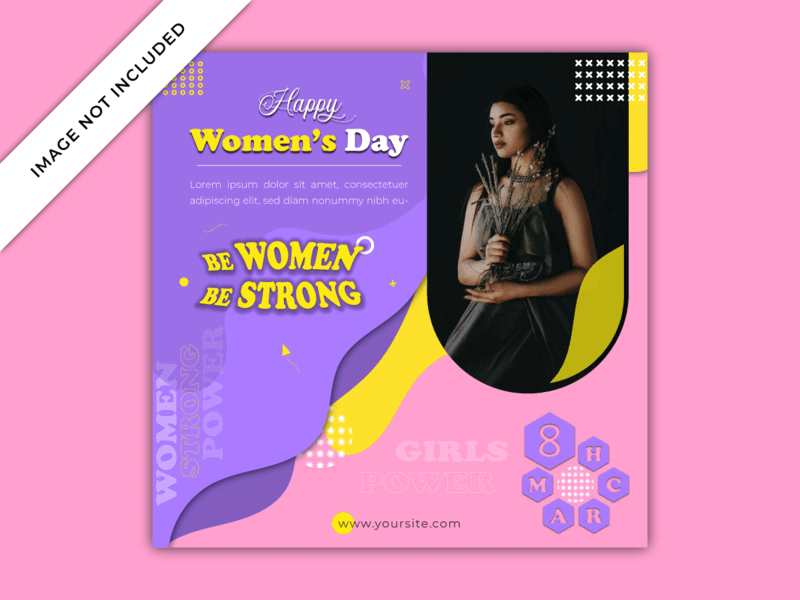 International women's day Instagram story template 8 march 8 march international womens day illustration instagram post instagram story international womens day social social media vector womens womens day