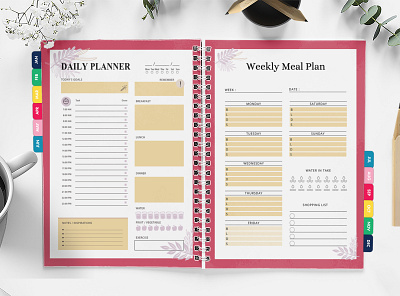 Digital Planner branding bulet jourlan daily planner digital planner graphic design journal monthly planner planner book planner design weekly planner yearly planner