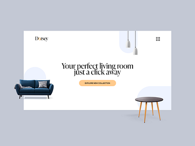 Dorsey - Furniture Store Landing Page