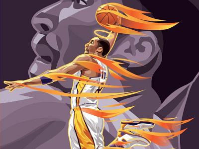 KOBE FLY HIGH by Edison on Dribbble