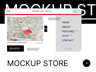 Mockup store