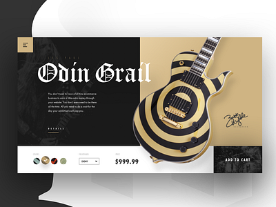Odin Grail - Product Page canon golden grail grid les odin page paul product signature wylde zakk