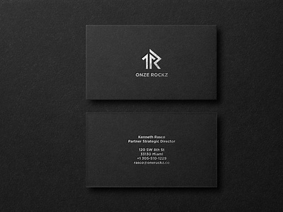 professional fiol business card design black business card dembossed embossed fiol logo minimalist professional