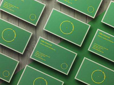 Minimal Clean Business Cards Design