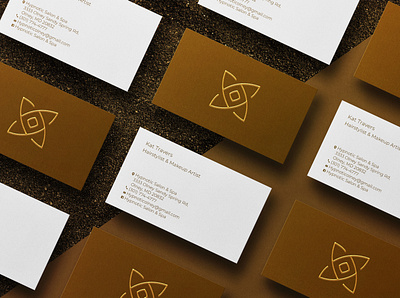 LUXURY BROWN GOLD MINIMAL BUSINESS CARDS DESIGN brand identity brown card graphicdesign logo luxury design luxury logo minimal rpofessional rpofessional