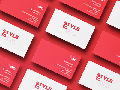 FRESH PINK MINIMAL BUSINESS CARDS DESIGN