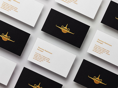 GOLD FOIL and MINIMAL DESIGN brand identity branding business card business card design gold foil logo minimal minimalistic professional