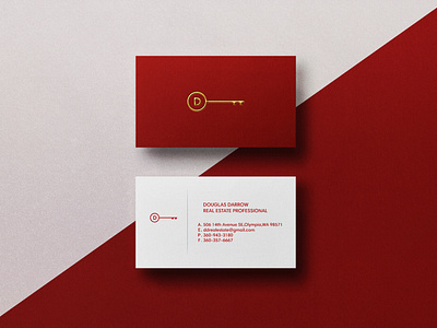 GOLD FOIL and PRINT EFFECT LUXURY MINIMAL BUSINESS CARDS DESIGN