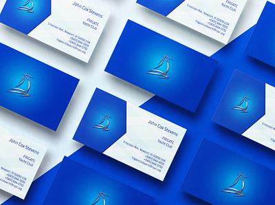 PERFECT,MINIMAL YACHT CLUB DESIGN brand identity branding business card business card design illustration logo minimal perfect logo design vector yachting