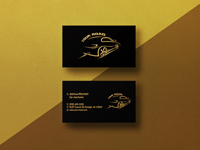 GOLD FOIL,MINIMAL BUSINESS CARDS DESIGN