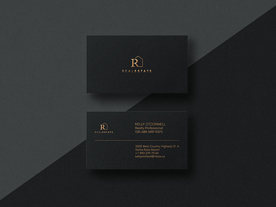 REAL ESTATE BUSINESS CARDS DESIGN