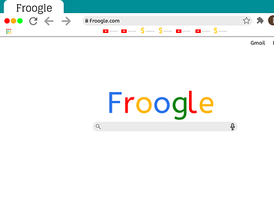 Froogle app illustration web