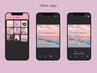 Files App 2/3 app application audio filesapp image ui video