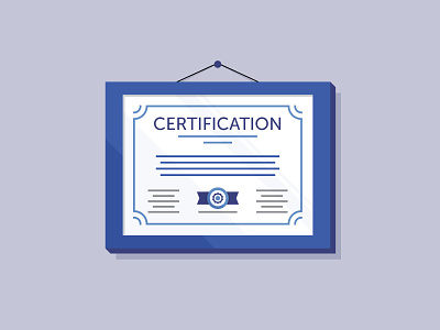 Certification certificate clean diploma frame killer infographics tyler stockdale