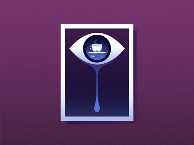 Get Out drip eye get out killer infographics minimalist spoon tea cup tear tyler stockdale