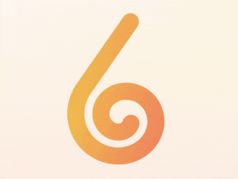 🌀6Spiral Icon Animation animation css logo motion graphics spiral svg 🌀