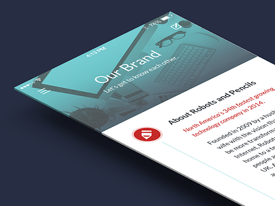 Employee Handbook Mobile App Concept