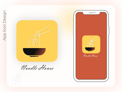 Daily UI 005 : App Icon android appicon dailyui design food foodapp icon ios launchericon materialdesign noodels ui ux