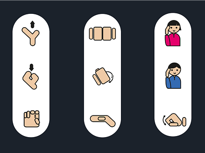 Emoji Design | Sign Language emoji emoji set emojidesign emoticon emotions signlanguage
