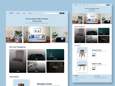 Furnit, furniture web store furniture web web design website website design