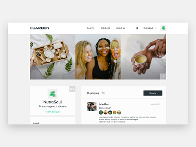 QuarbonX - Business Dashboard