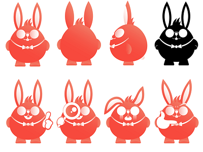小米兔IP设计 illustration vector