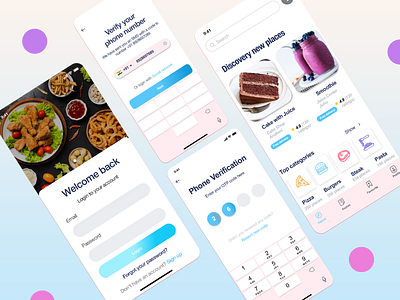 Food delivery App UI