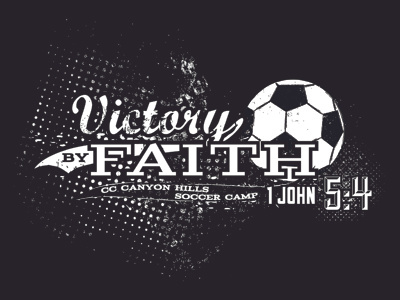 Victory By Faith, Soccer Camp Graphic