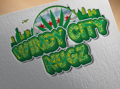 Windy City Nugz Logo Design logo design