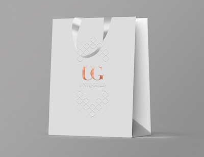 Embossed Paper Bag Design bag printing graphic design paper bag design