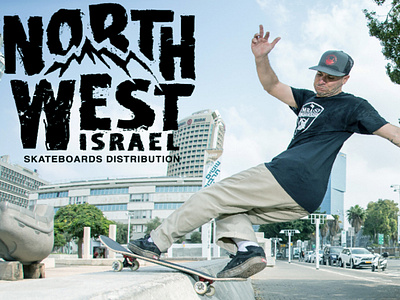 north west israel skateboards distribution logo