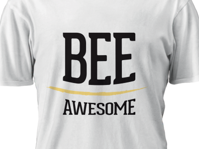 Bee Awesome t-shirt tshirt