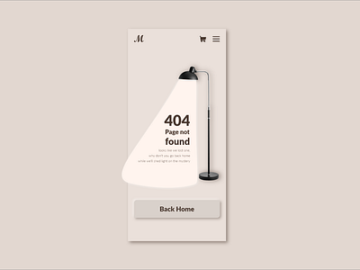 Daily UI 08 | 404 Page