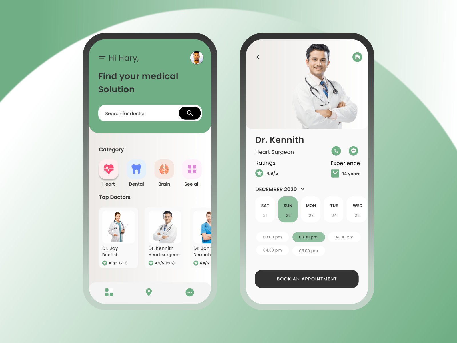 DRIBBBLE SHOT Doctor App by Hariharan S on Dribbble