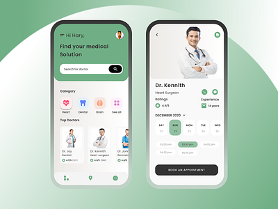 DRIBBBLE SHOT   Doctor App