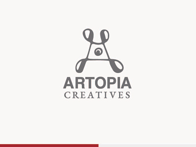 Artopia Creatives: Logo Design artists logo branding design graphic design illustration letter a logo logo design small business typography vector