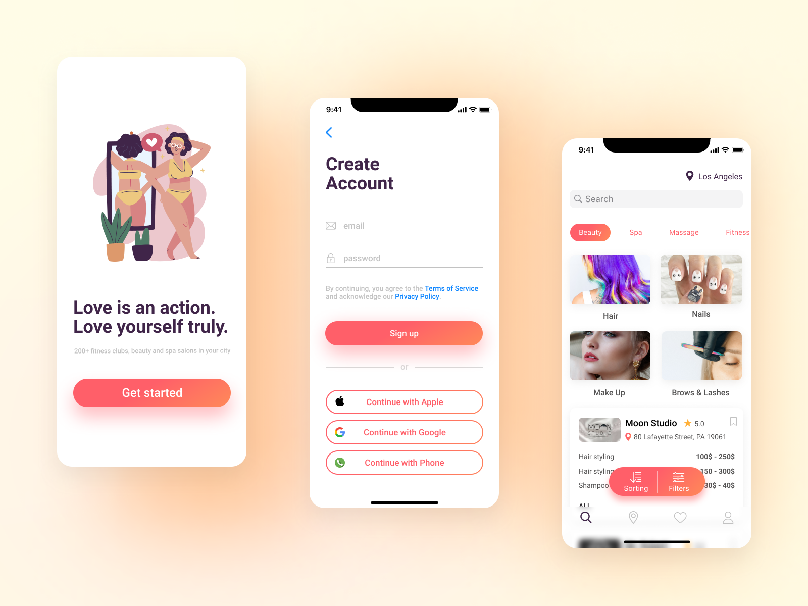 Fitness & Beauty & Wellness Mobile Platform by Anna Oleinik on Dribbble