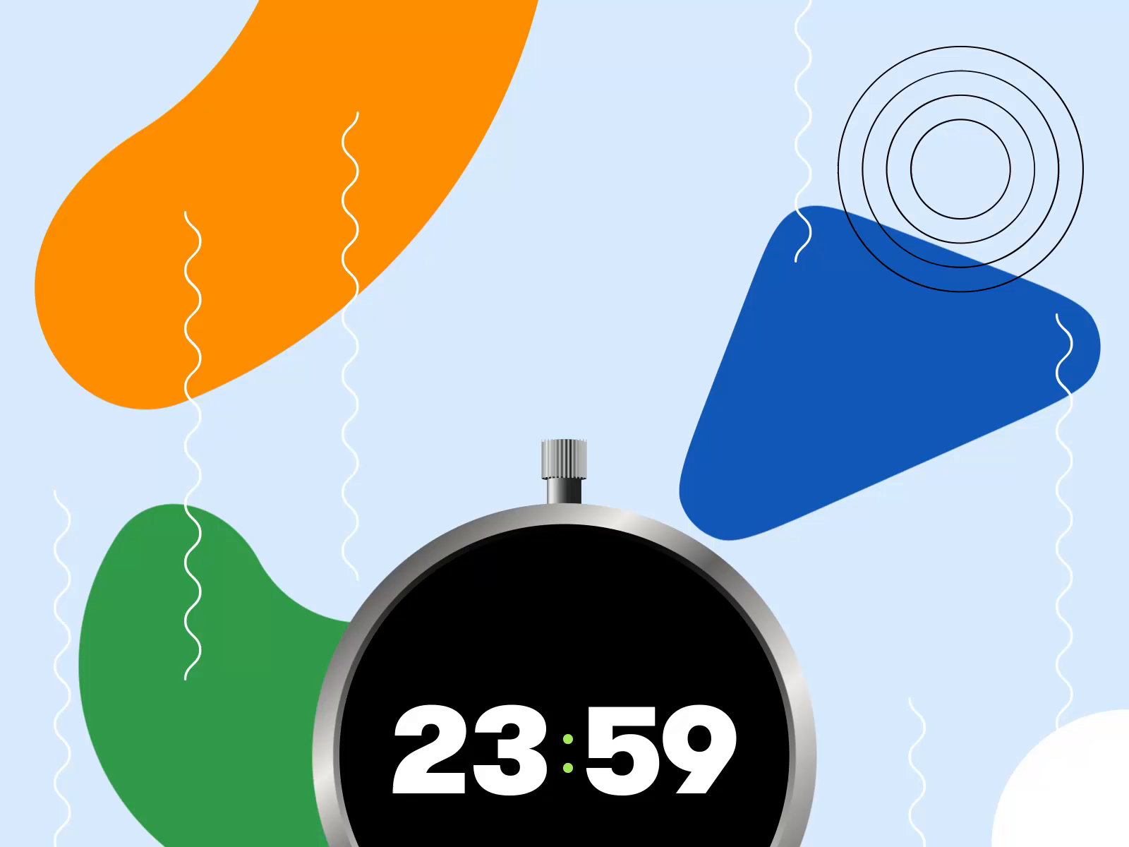 Smart Stopwatch Animation by David for akey.today on Dribbble