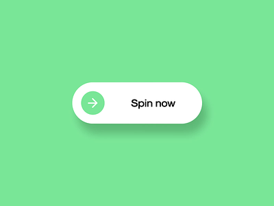 Spin Button - Micro Interaction 3d after effects animation app button design illustration interaction logo micro spin ui