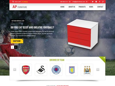 Ap Furniture beecloud fans football furniture onlineshopping