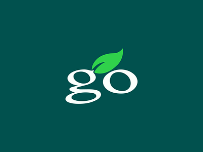 Go Green Brand Logo Design