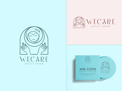 We Care logo branding project