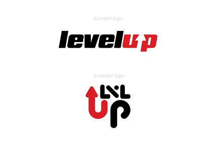 Level Up | Concept Design branding design logo minimal