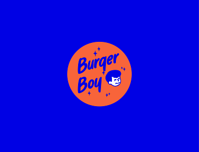 Burger Boy | Branding Concept branding design logo minimal vector