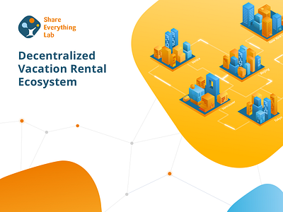Share Everything Lab - Decentralized rental ecosystem blockchain booking cryptocurrency hotel rental ui vacation rental web design website