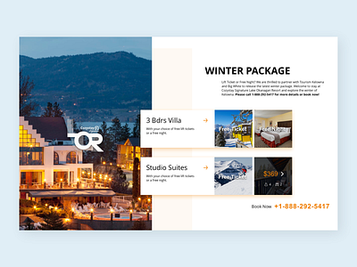 Landing page - Hotel Booking